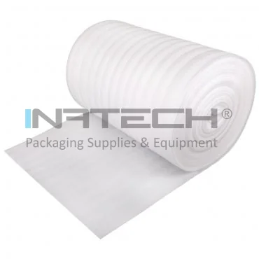 Folie Polietilena Expandata Lungime 100 m, Latime 1000 mm, Grosime 0.50 mm, Culoare Alb