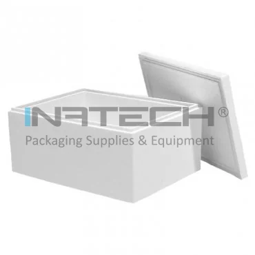 Cutii Termoizolante EPS Pentru Transport Dimensiune Interioara 420 x 325 x 400 mm, Grosime Perete 30 mm, Material EPS, Volum Litri 54.6, Culoare Alb