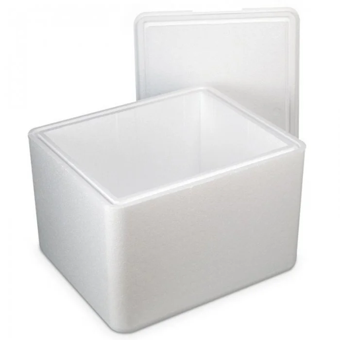 Cutii Termoizolante EPS Pentru Transport Dimensiune Interioara 240 x 190 x 130 mm, Grosime Perete 40 mm, Material EPS, Volum ...