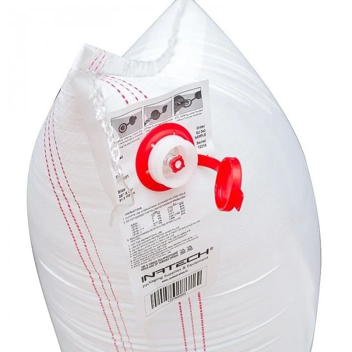 Saci Gonflabili Din Polipropilena Nivel 2, Lungime 900 mm, Latime 600 mm, Material Tesatura PP, Culoare Alb, Buc / Pachet 10-...