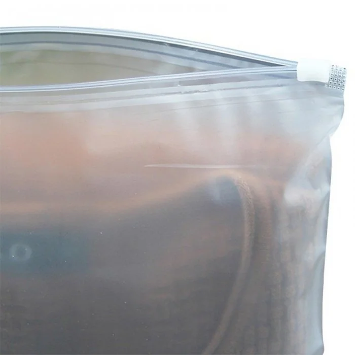 Pungi Cu Inchidere Tip Slider Lungime 280 mm, Latime 265 mm, Grosime 75 my, Pliu Inferior 30 mm, Culoare Transparent, Buc / P...