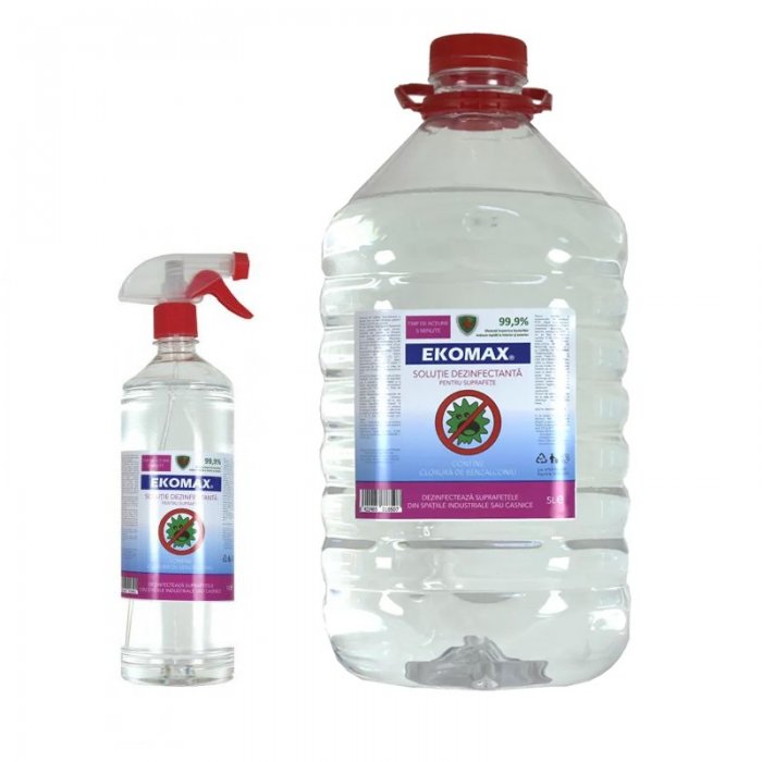 Solutie Dezinfectanta Pentru Suprafete-Articole Menaj Si Protectia Muncii