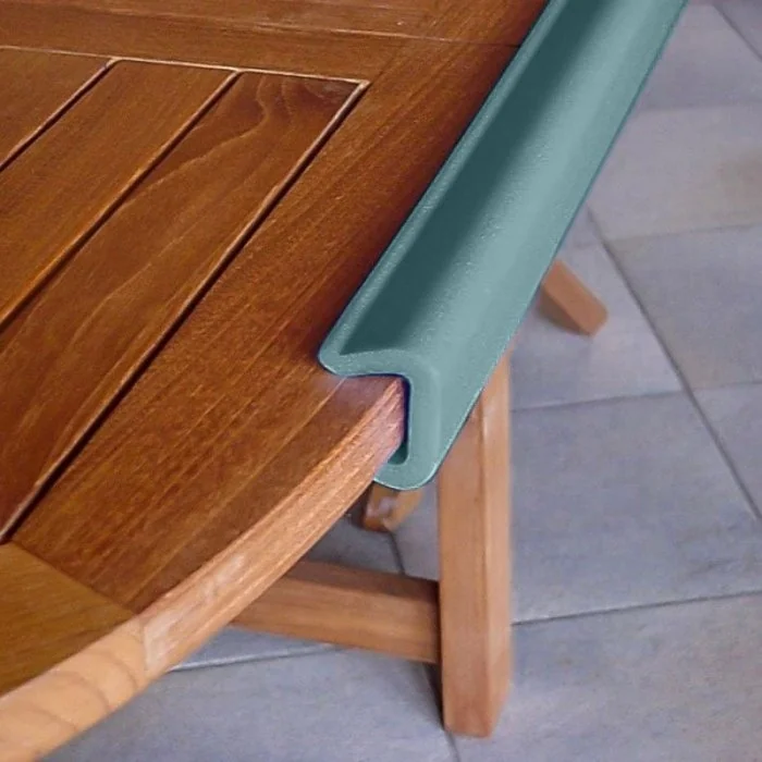 Profil Din Spuma PEE, U Tulip Lungime 1000 mm, Dimensiuni A-B-C-D 80 x 10 x 40 x 75 mm, Culoare Verde, Metri / Pachet 25-Poli...