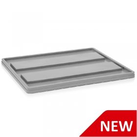 Capac Pentru Boxpaleti 1215 x 1115 x 60 mm Material PP, Gri-Ladite Pliabile