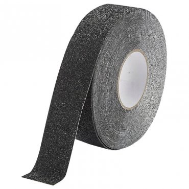 Banda Antiderapanta Pentru Forme Neregulate Lungime 18.3 m, Latime 25 mm, Culoare Negru / Galben, Buc / Pachet 10