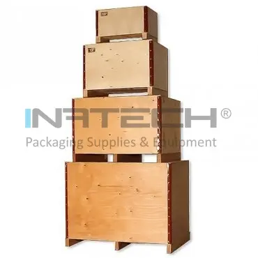 Lada Din Lemn Pliabila Dimensiune Interioara 1180 x 780 x 348 mm, Dimensiune Exterioara 1200 x 800 x 520 mm, Greutate Maxima 1000 kg, Greutate 28 kg