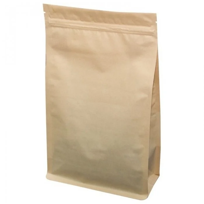 Pungi Kraft Cu Fereastra Si Inchidere Fermoar-Pungi Cu Inchidere Zip Sau Slider