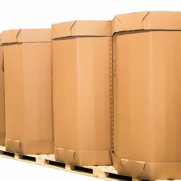 Octabin Din Carton Ondulat Tip VII, 1200 x 800 mm-Cutii Hexagonale Din Carton