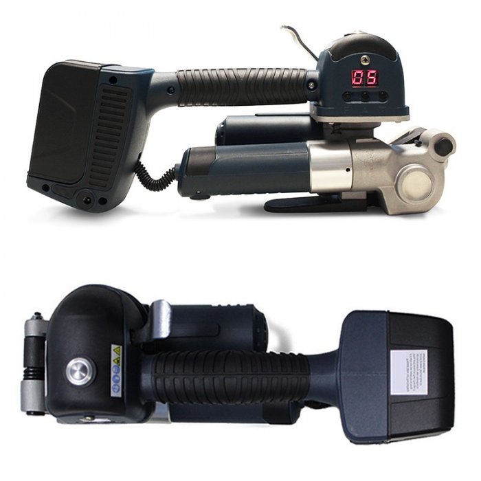 Aparat De Legat Banda PP/PET Cu Acumulator-Folie Stretch, Legare Si Paletizare