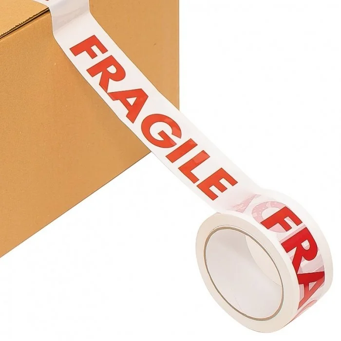 Banda Adeziva FRAGIL-Benzi Adezive Pentru Ambalare