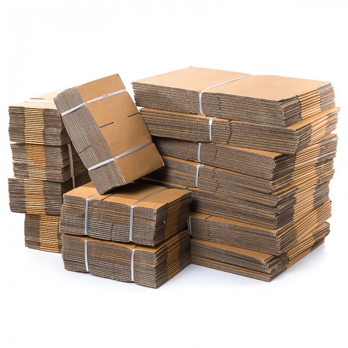 Cutii Carton Ondulat CO3, Natur-Cutii Standard Din Carton