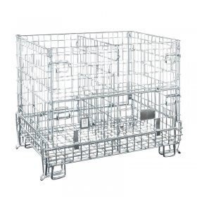 Boxpaleti Metalici Cu Picioare 1200 x 800 x 1000 mm-Containere Metalice Pentru Depozitare Si Transport