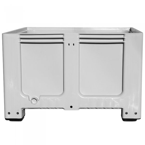 Boxpalet Plastic Cu Pereti Plini, 1200 x 1000 x 760 mm