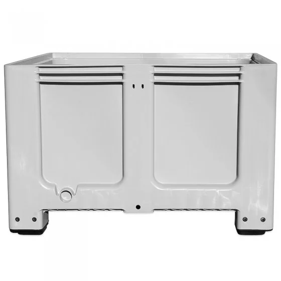 Boxpalet Plastic Cu Pereti Plini, 1200 x 1000 x 760 mm