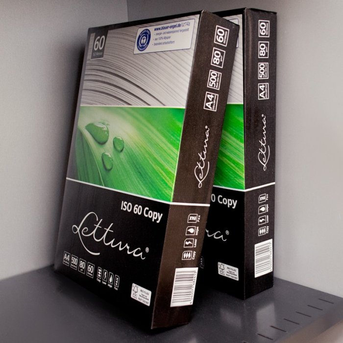 Hartie Copiator Reciclata A4 Lettura, 80g/mp, 500 coli/top-Hartie Copiator