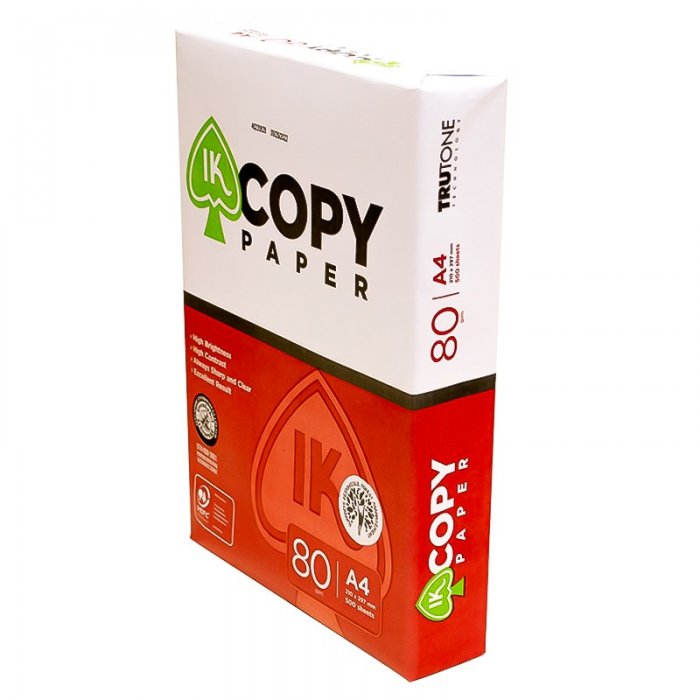 Hartie Copiator A4 IK Copy Paper, 80g/mp, 500 coli/top-Hartie Copiator