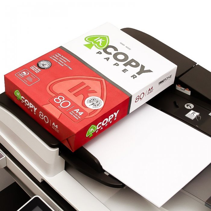 Hartie Copiator A4 IK Copy Paper, 80g/mp, 500 coli/top-Hartie Copiator