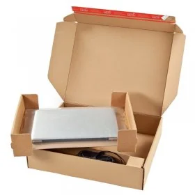 Cutie Din Carton Cu Folie De Retentie ColomPac®, 490 x 412 x 109 mm-Cutii Carton Cu Folie De Retentie