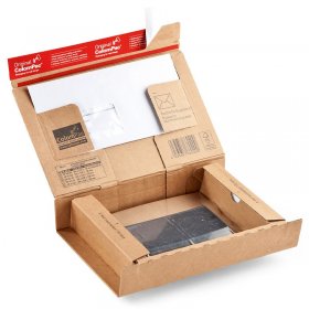 Cutie Din Carton Cu Folie De Retentie ColomPac®, 215 x 155 x 43 mm-Cutii Carton Cu Folie De Retentie