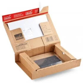 Cutie Din Carton Cu Folie De Retentie ColomPac®, 215 x 155 x 43 mm-Cutii Carton Cu Folie De Retentie