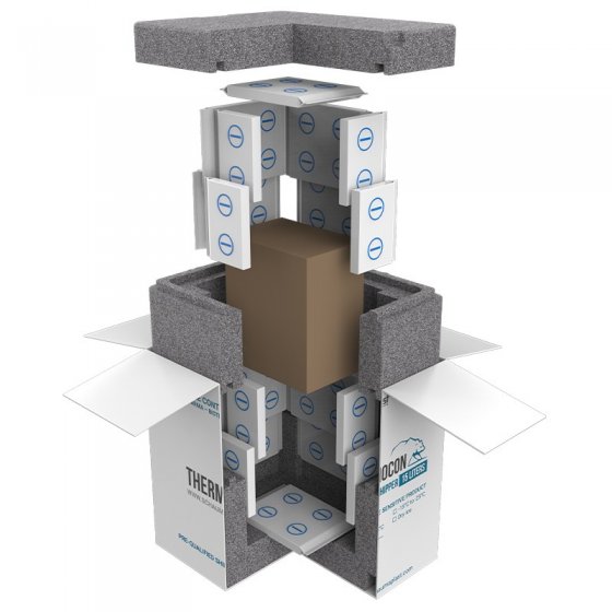 Cutii Termoizolante Pentru Expedieri In Conditii De Temperatura Controlata, Inghetat, -15°C