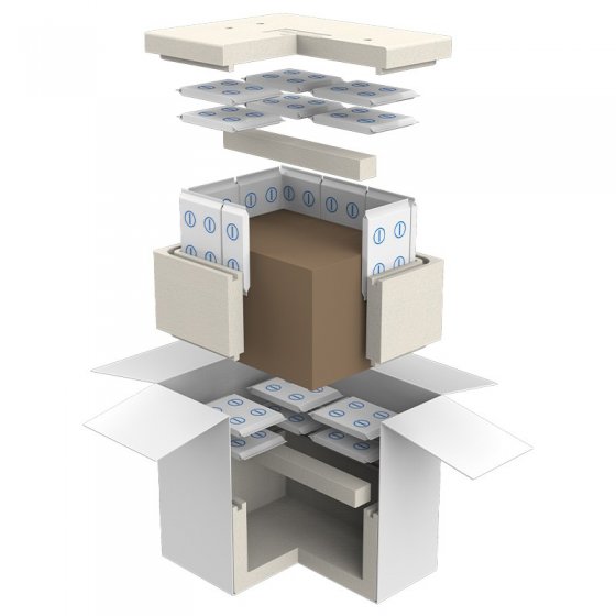 Cutii Termoizolante Pentru Expedieri In Conditii De Temperatura Controlata, Inghetat, -15°C