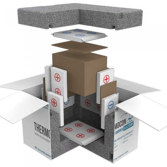 Cutii Termoizolante Pentru Expedieri In Conditii De Temperatura Controlata, Rece +2°C - +8°C