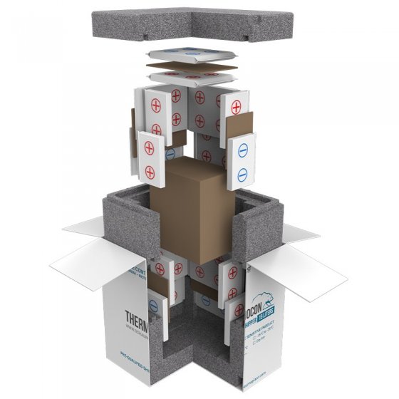 Cutii Termoizolante Pentru Expedieri In Conditii De Temperatura Controlata, Rece +2°C - +8°C