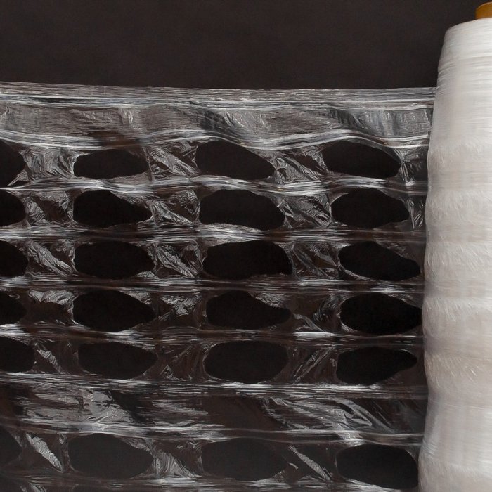 Folie Stretch Perforata, Anticondens, 420 mm, 1,65 kg-Folie Stretch, Legare Si Paletizare