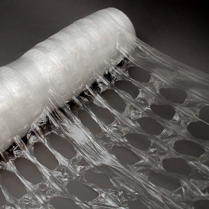 Folie Stretch Perforata, Anticondens, 420 mm, 1,65 kg-Folie Stretch, Legare Si Paletizare