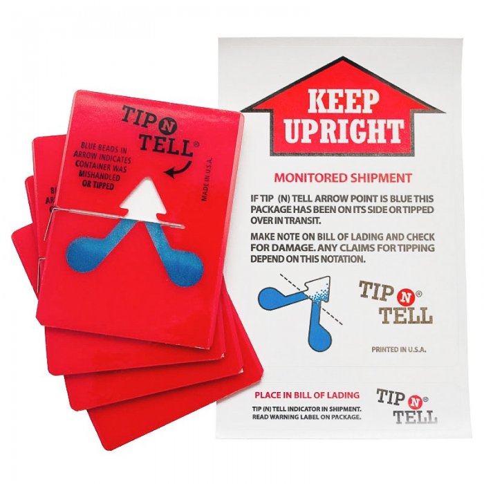 Indicator Monitorizare Inclinare 80 grade-Folie Stretch, Legare Si Paletizare