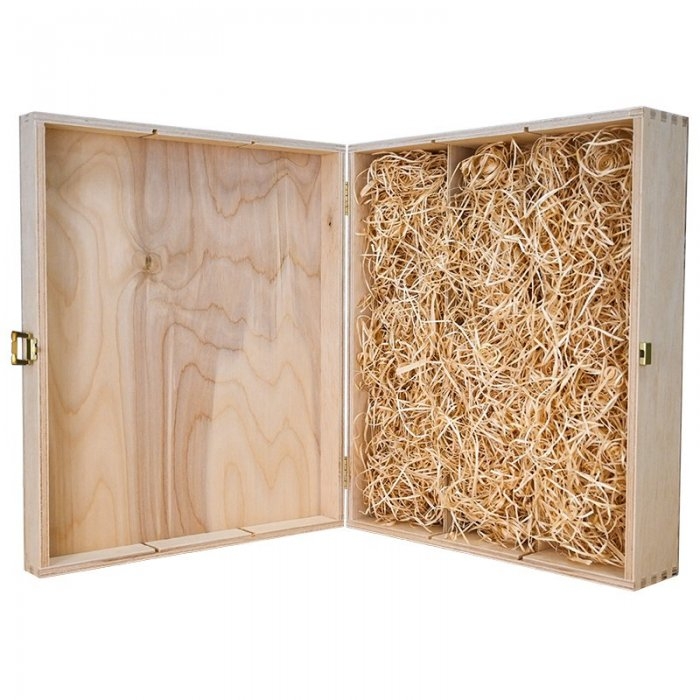 Cutie Din Lemn Pentru 3 Sticle De Vin-Cutii Pentru Sticle De Vin