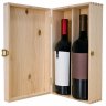 Cutie Din Lemn Pentru 2 Sticle De Vin-Cutii Pentru Sticle De Vin