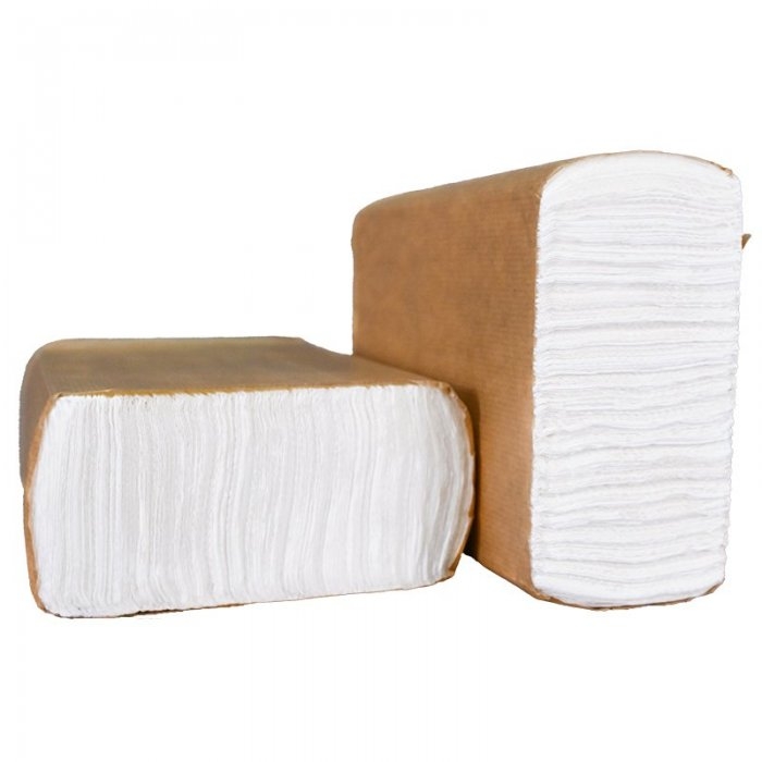 Prosop Hartie Pliat, Alb, V-Fold, 12 buc/pachet-Consumabile Hartie