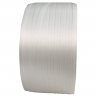 Banda PES Netesuta Compozit, Alb, 16 mm x 850 m, 450 kg, Tub 200 mm-Benzi Pentru Legare Si Paletizare