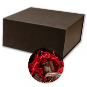 Pachet Cutie Mucava 230 x 230 x 110 mm + Hartie Umplutura Cadouri SkewPack Standard 1 kg-Pachete PROMO