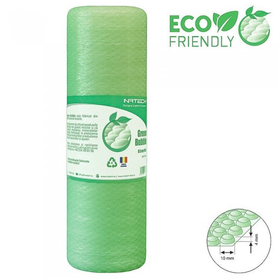Folie Cu Bule Mici Eco Friendly, 300/450 mm x 50 m, 60 my