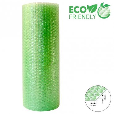 Folie Cu Bule Mari Eco Friendly Latime mm: 200, Lungime m: 50, Grosime my: 120, Culoare: Verde