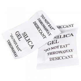 Silica Gel Desicant Dimensiune Sac: 200 x 150 mm, Unitati Desicare: 16, Greutate: Sac 480g kg, Performanta Absorbtie Vapori: ...