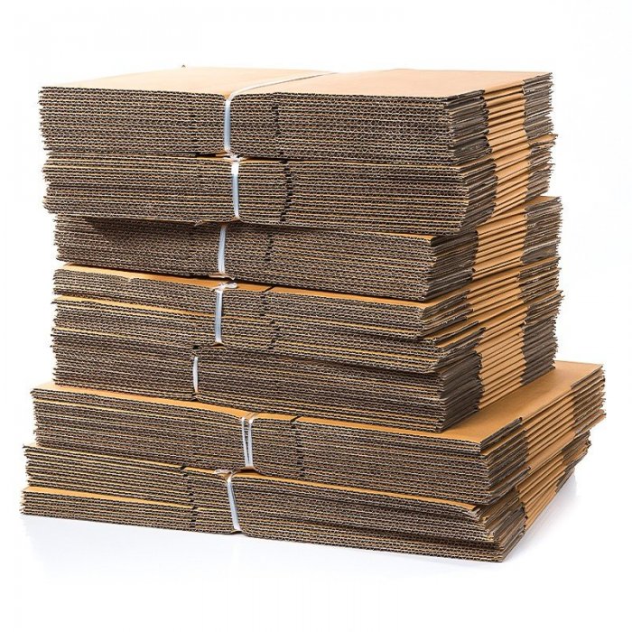 Cutii Carton Ondulat CO3, Natur Lungime 390 mm, Latime 255 mm, Inaltime 265 mm, Culoare Natur, Tip Carton CO3, Buc / Pachet 2...