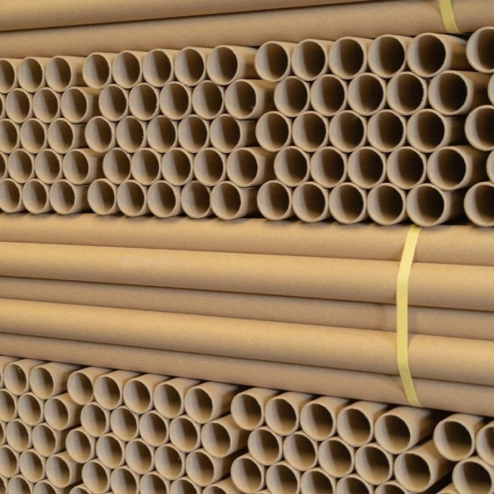 Tub Din Carton Lungime 1250 mm, Diametru Interior 76 mm, Grosime 1.5 mm, Culoare Natur, 1 Buc-Tuburi Din Carton